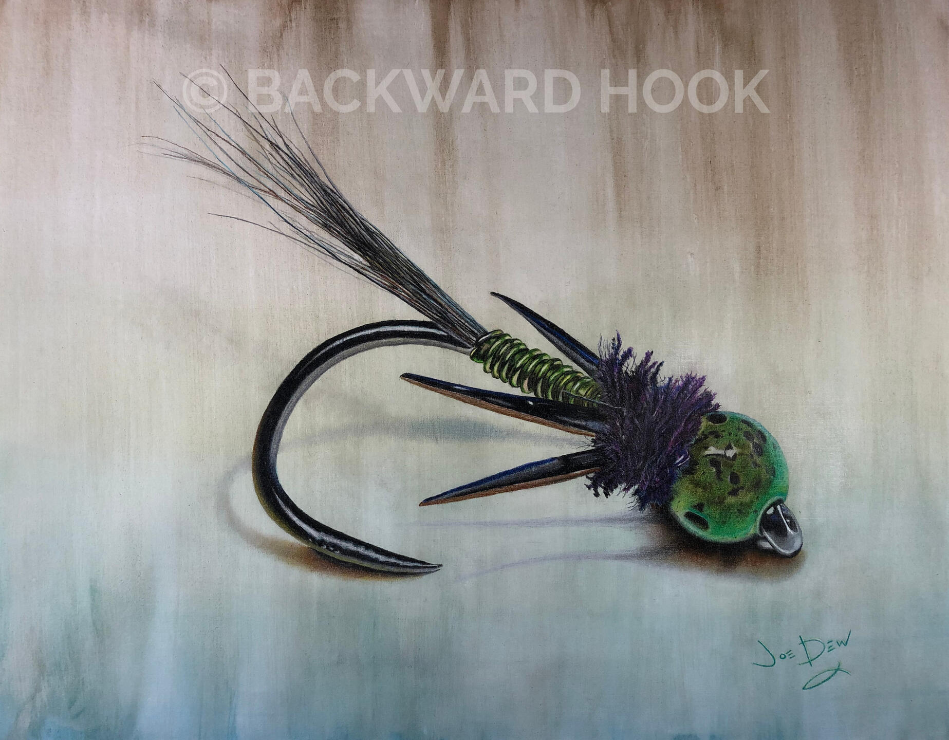 Exclusive O l i v e B r a s s i e N y m p h Pencil on Canvas Collection Original: 1 / 1 340 16 * 20